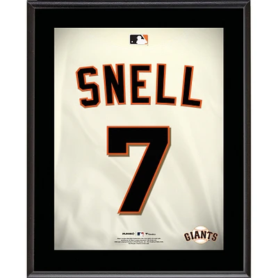 Blake Snell San Francisco Giants 10.5" x 13" Jersey Number Sublimated Player Plaque