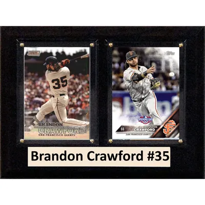 Lids Brandon Crawford San Francisco Giants Highland Mint 13'' x 16'' Bronze  Coin Photo Mint