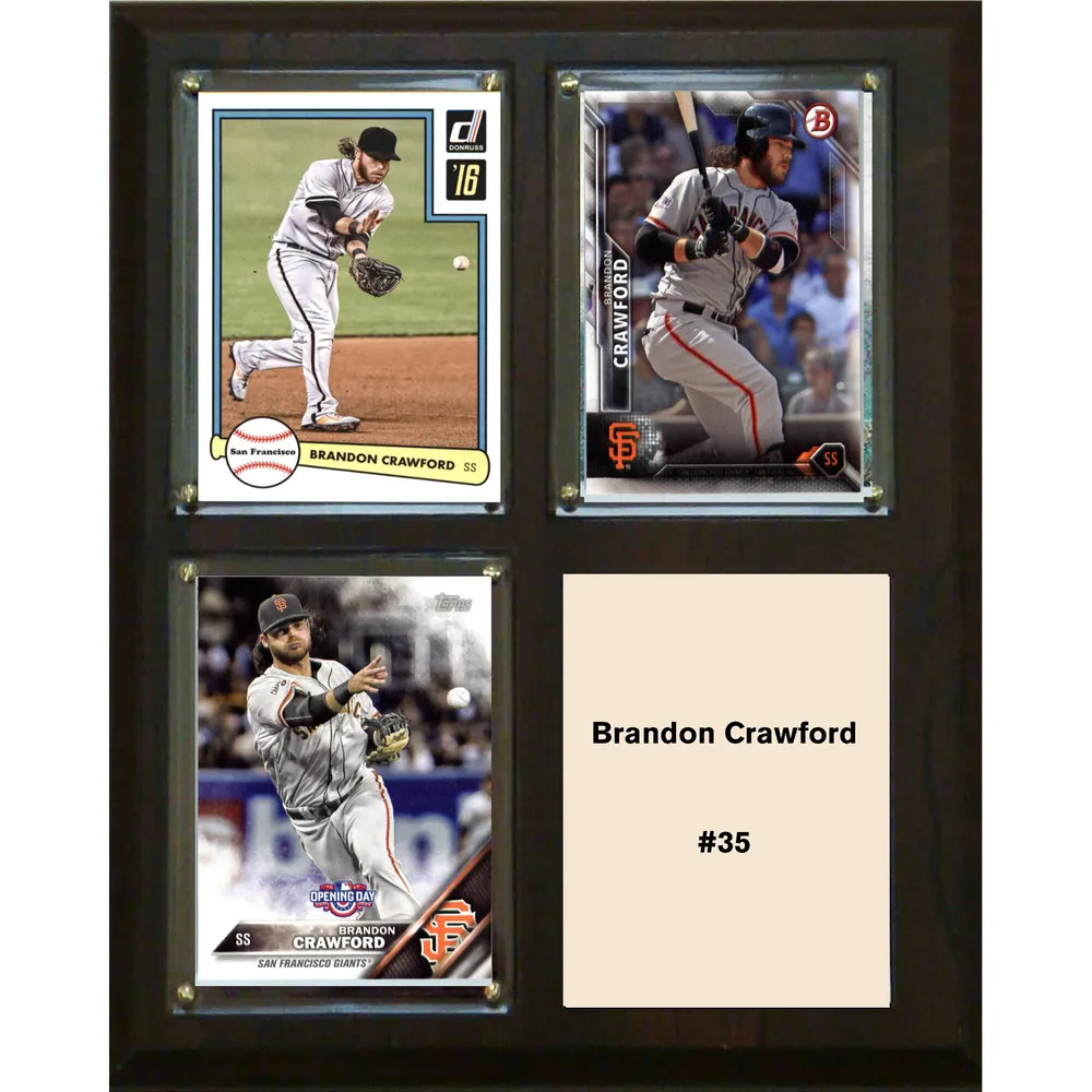 Brandon Crawford San Francisco Giants Highland Mint 13'' x 16'' Bronze Coin  Photo Mint