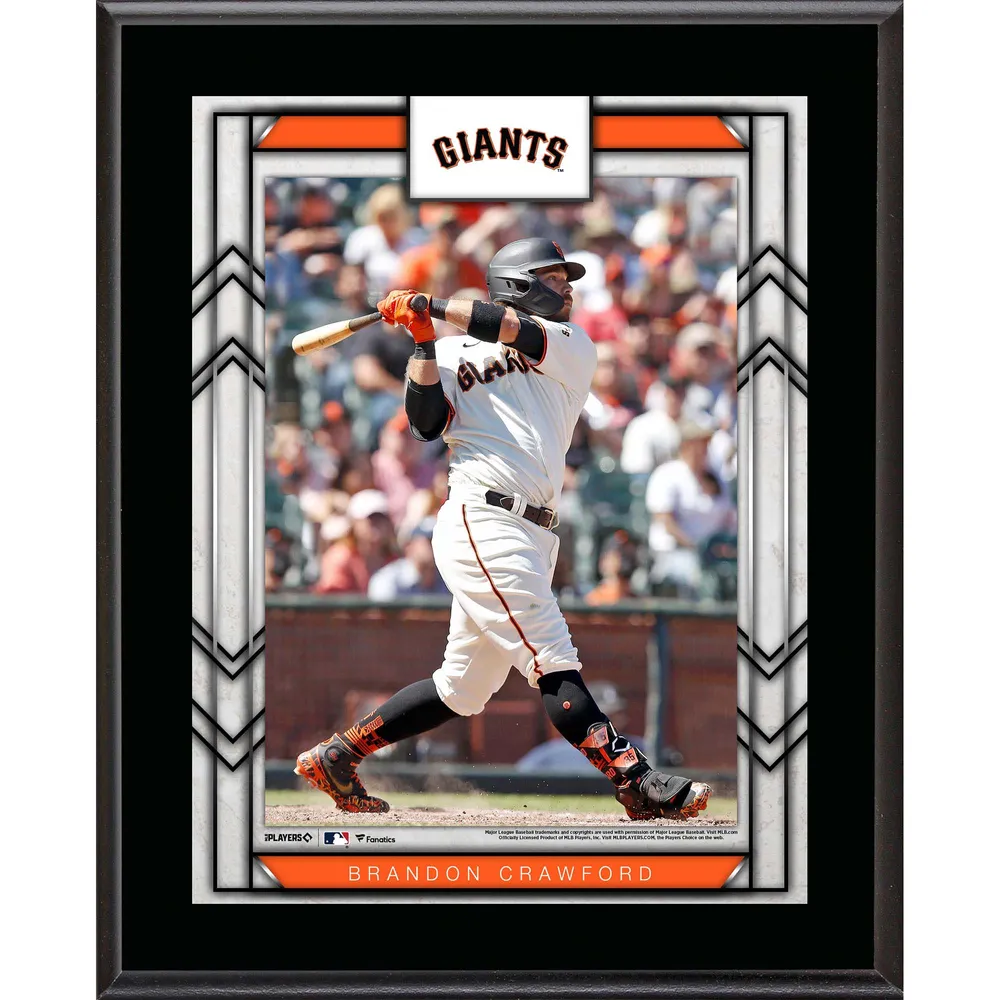 Lids San Francisco Giants Fanatics Authentic Framed Logo Jersey