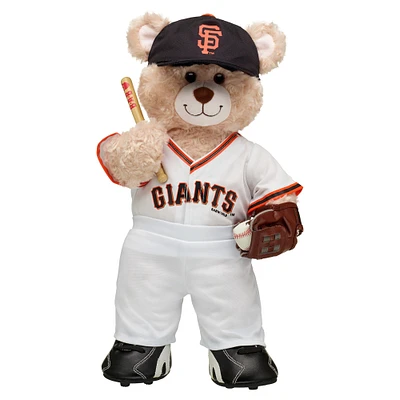 Coffret cadeau en peluche Happy Hugs des Giants de San Francisco Build-A-Bear