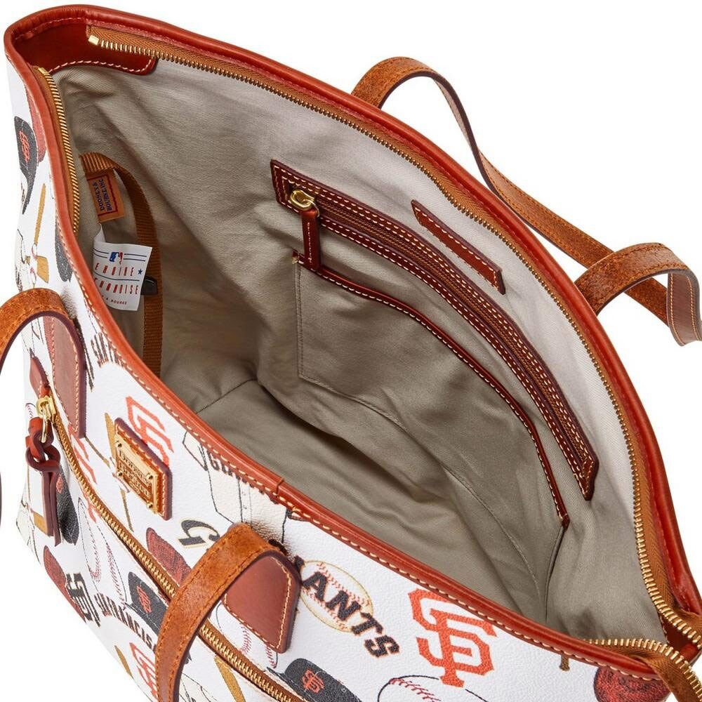 Texas Rangers Dooney & Bourke Game Day Zip Tote Bag