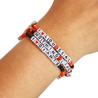 Lot de 3 bracelets d'amitié FOCO des Giants de San Francisco
