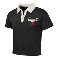 Ensemble polo et jupe-short Johnny pour filles noires des San Francisco Giants