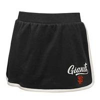 Ensemble polo et jupe-short Johnny pour filles noires des San Francisco Giants