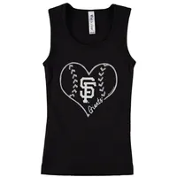 Lids San Diego Padres Soft as a Grape Girls Youth Team Tank Top