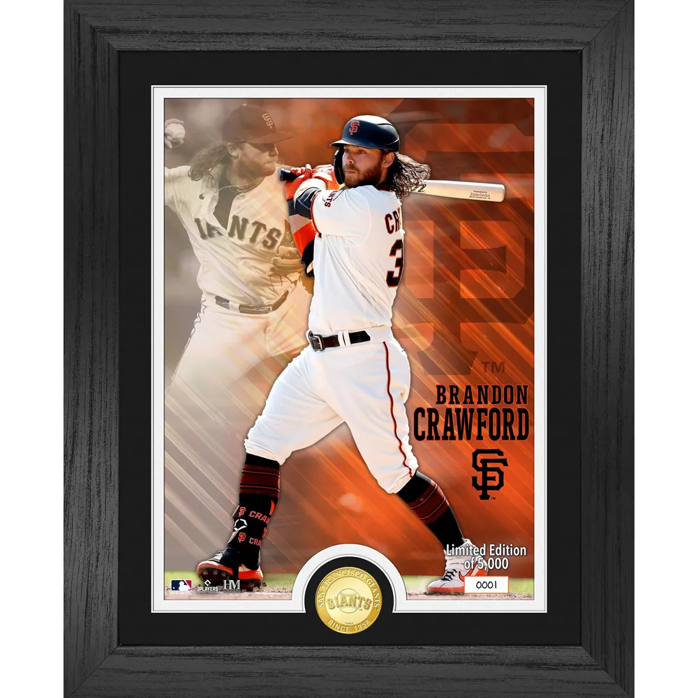 2021 TOPPS BRANDON CRAWFORD MATERIAL JERSEY at 's Sports