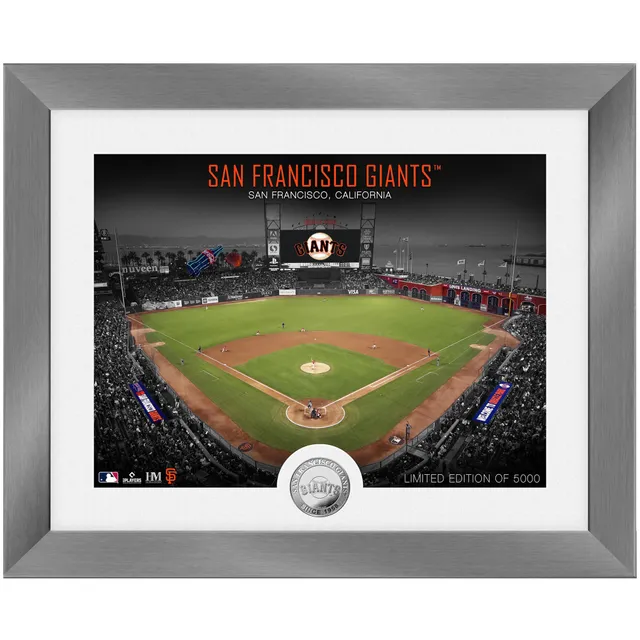 Highland Mint Brandon Crawford Giants Impact Jersey Frame