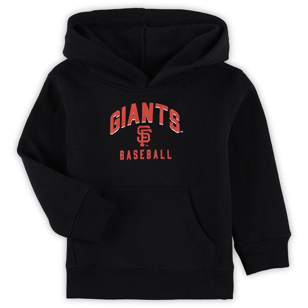 Infant Black/Heather Gray San Francisco Giants Play by Pullover Hoodie & Pants Set