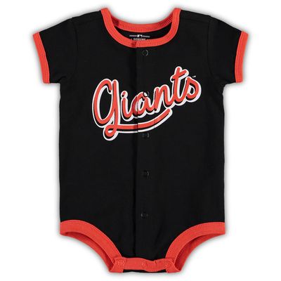 Infant Black San Francisco Giants Power Hitter Romper