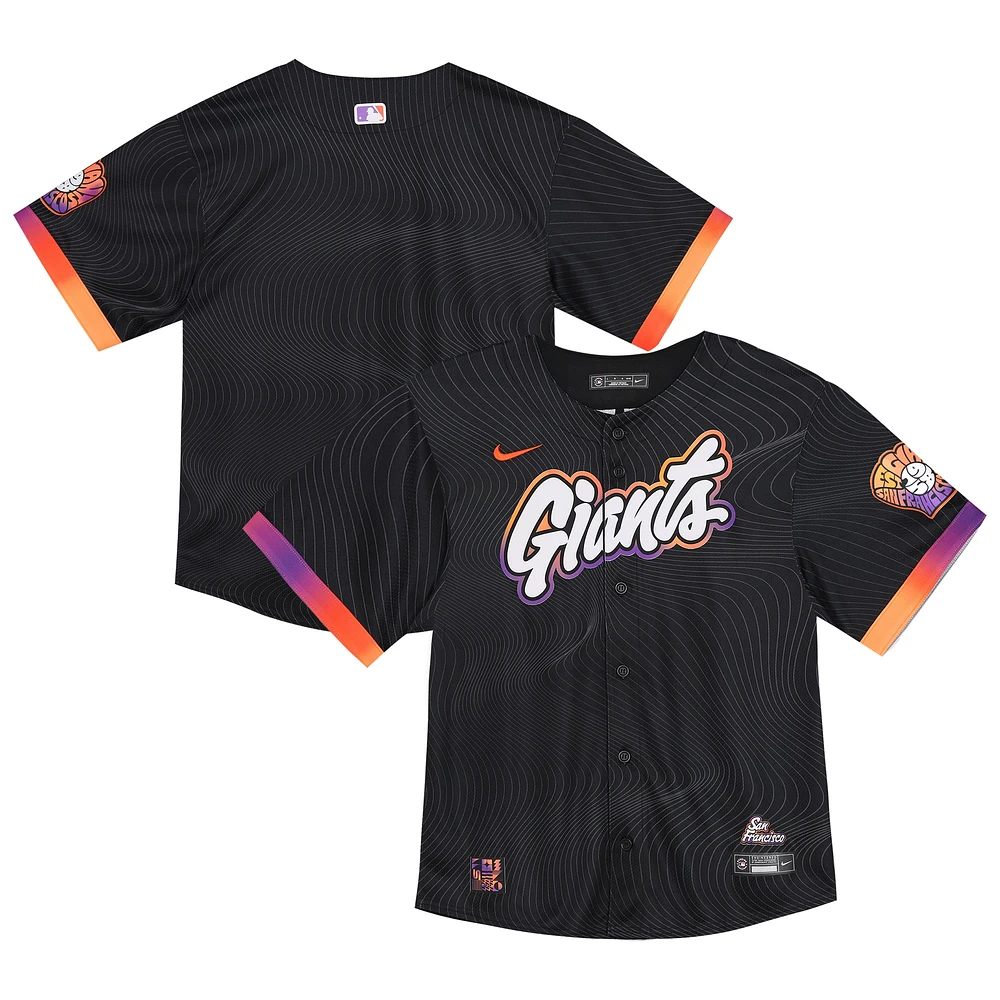 Infant Outerstuff  Anthracite San Francisco Giants 2025 City Connect Limited Jersey