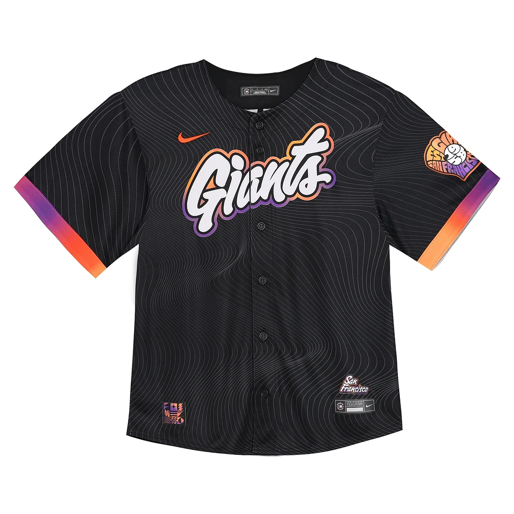 Infant Outerstuff  Anthracite San Francisco Giants 2025 City Connect Limited Jersey