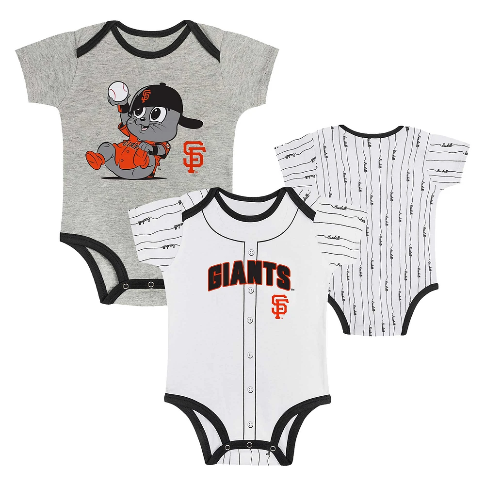 Infant San Francisco Giants Play Ball 2-Pack Bodysuit Set