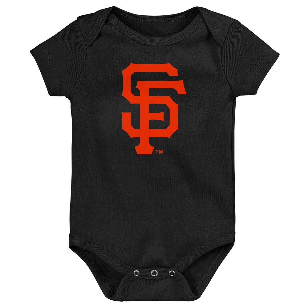 Ensemble de trois bodies pour bébé San Francisco Giants Slide Home