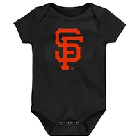 Ensemble de trois bodies pour bébé San Francisco Giants Slide Home