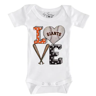 Lids San Francisco Giants Tiny Turnip Infant Baseball Bow Bodysuit