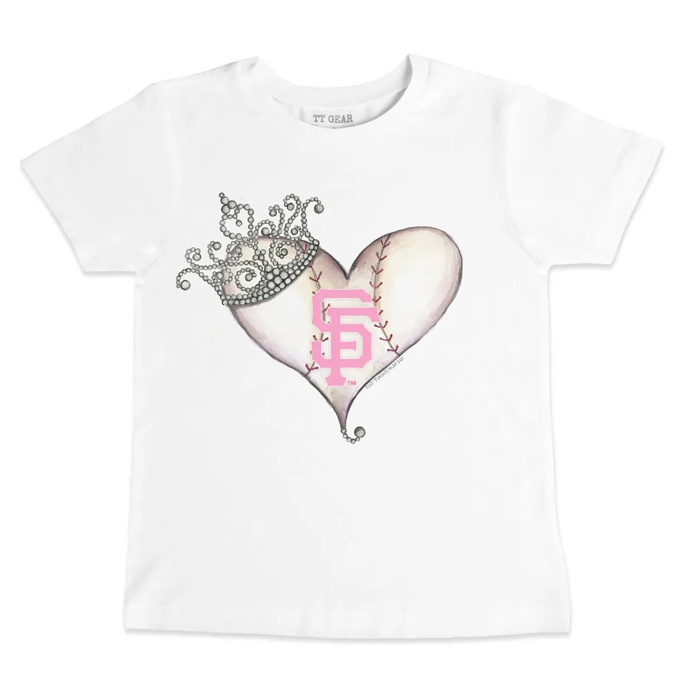 Lids San Francisco Giants Tiny Turnip Infant Baseball Love T-Shirt - White