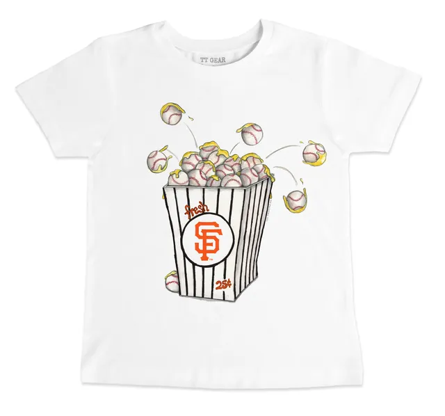 Infant Tiny Turnip White San Francisco Giants Gumball Machine T-Shirt