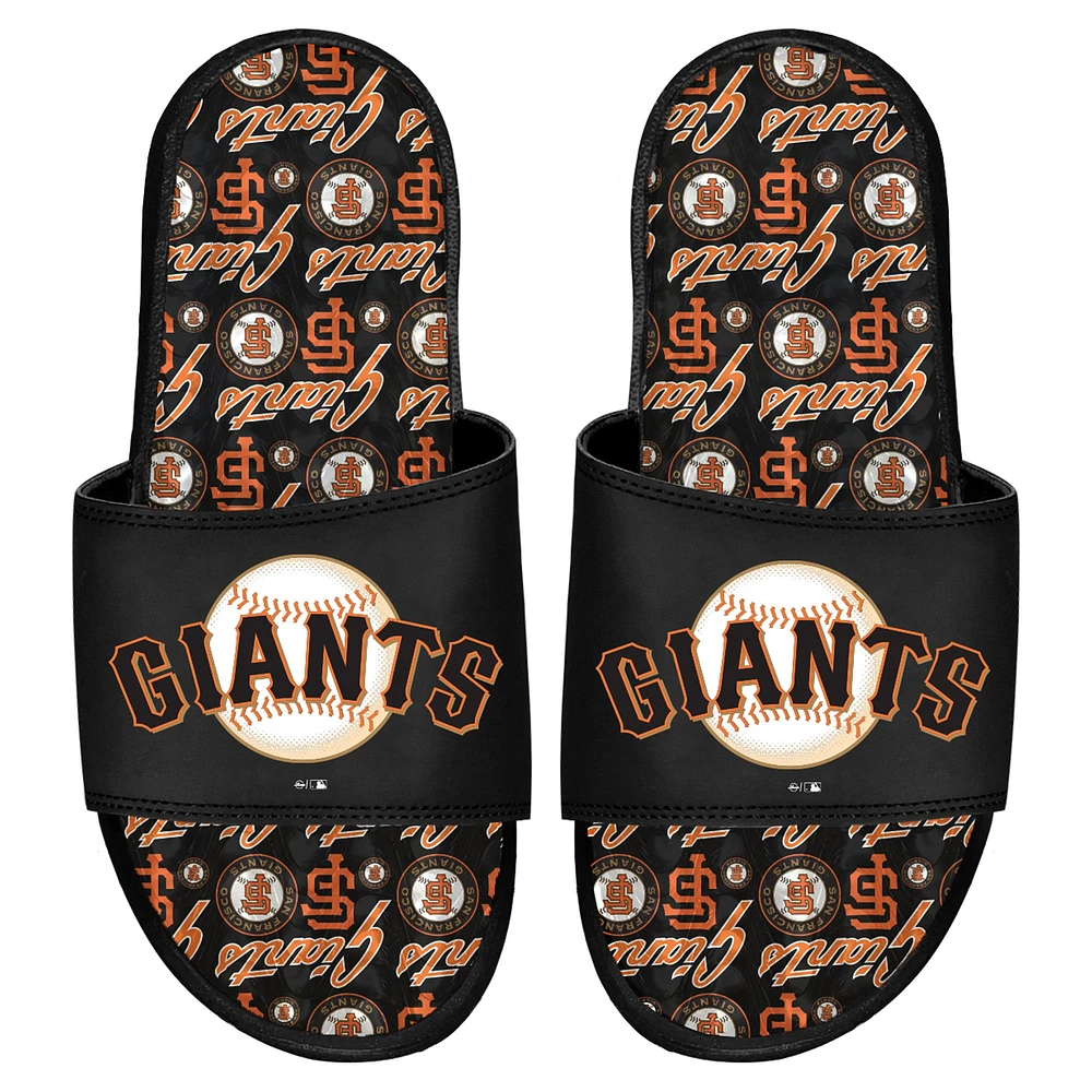 ISlide San Francisco Giants Team Pattern Gel Slide Sandals