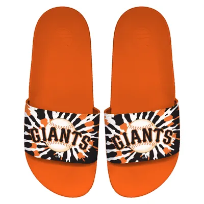 San Francisco Giants ISlide Team Tie-Dye Motto Slide Sandals