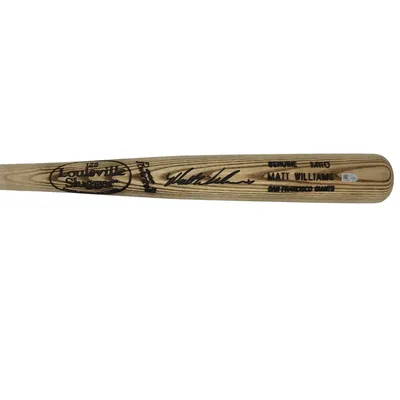 Matt Williams Autographed Game Model Louisville Slugger Bat