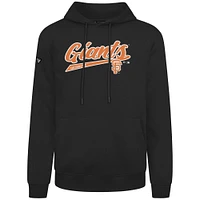 Sweat à capuche en polaire noir Levelwear San Francisco Giants Podium pour homme