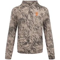Men's Levelwear  Tan San Francisco Giants Insignia Lightweight Long Sleeve Hooded T-Shirt