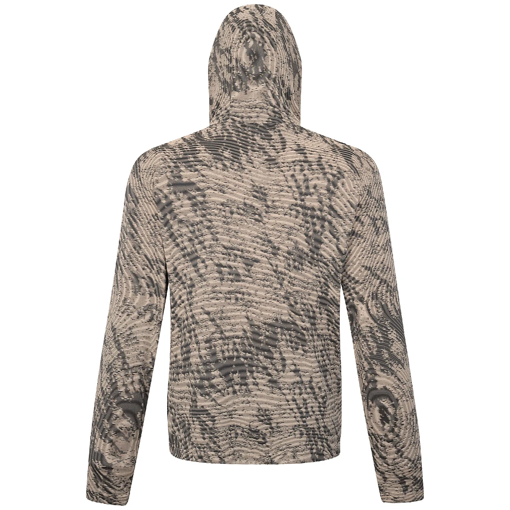 Men's Levelwear  Tan San Francisco Giants Insignia Lightweight Long Sleeve Hooded T-Shirt