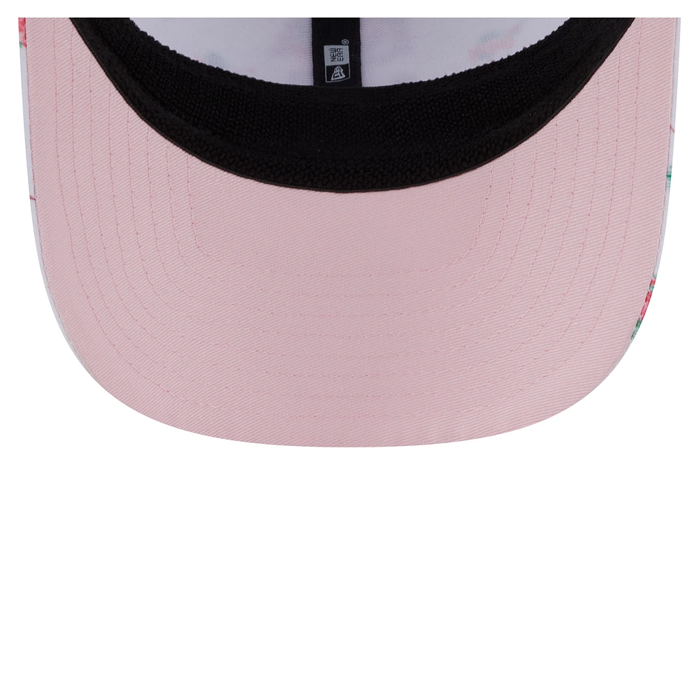 Casquette extensible à bouton-pression Flamingo 9SEVENTY blanche New Era pour homme des Giants de San Francisco
