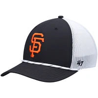 Casquette Snapback Burden Trucker San Francisco Giants '47 noire/blanche pour homme