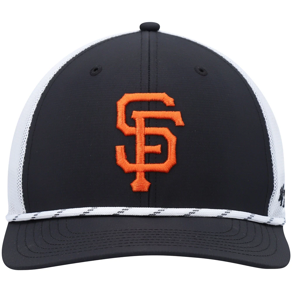 Casquette Snapback Burden Trucker San Francisco Giants '47 noire/blanche pour homme