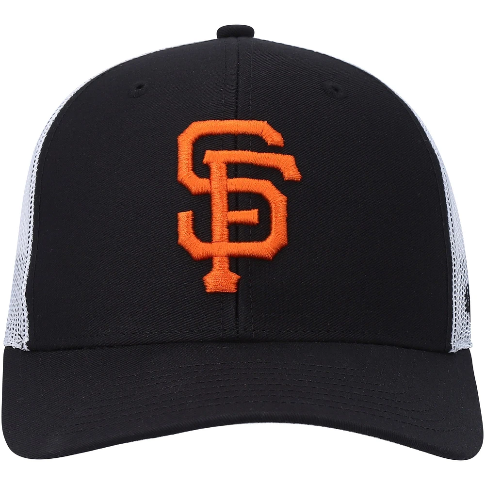 Casquette snapback avec logo principal San Francisco Giants '47 pour homme, noir/blanc