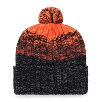 Bonnet en tricot à revers Cascade '47 noir pour homme avec pompon des Giants de San Francisco