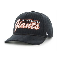 Men's '47 Black San Francisco Giants Corduroy Hitch Adjustable Hat