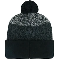 Bonnet en tricot à revers Darkfreeze '47 noir des Giants de San Francisco pour hommes avec pompon