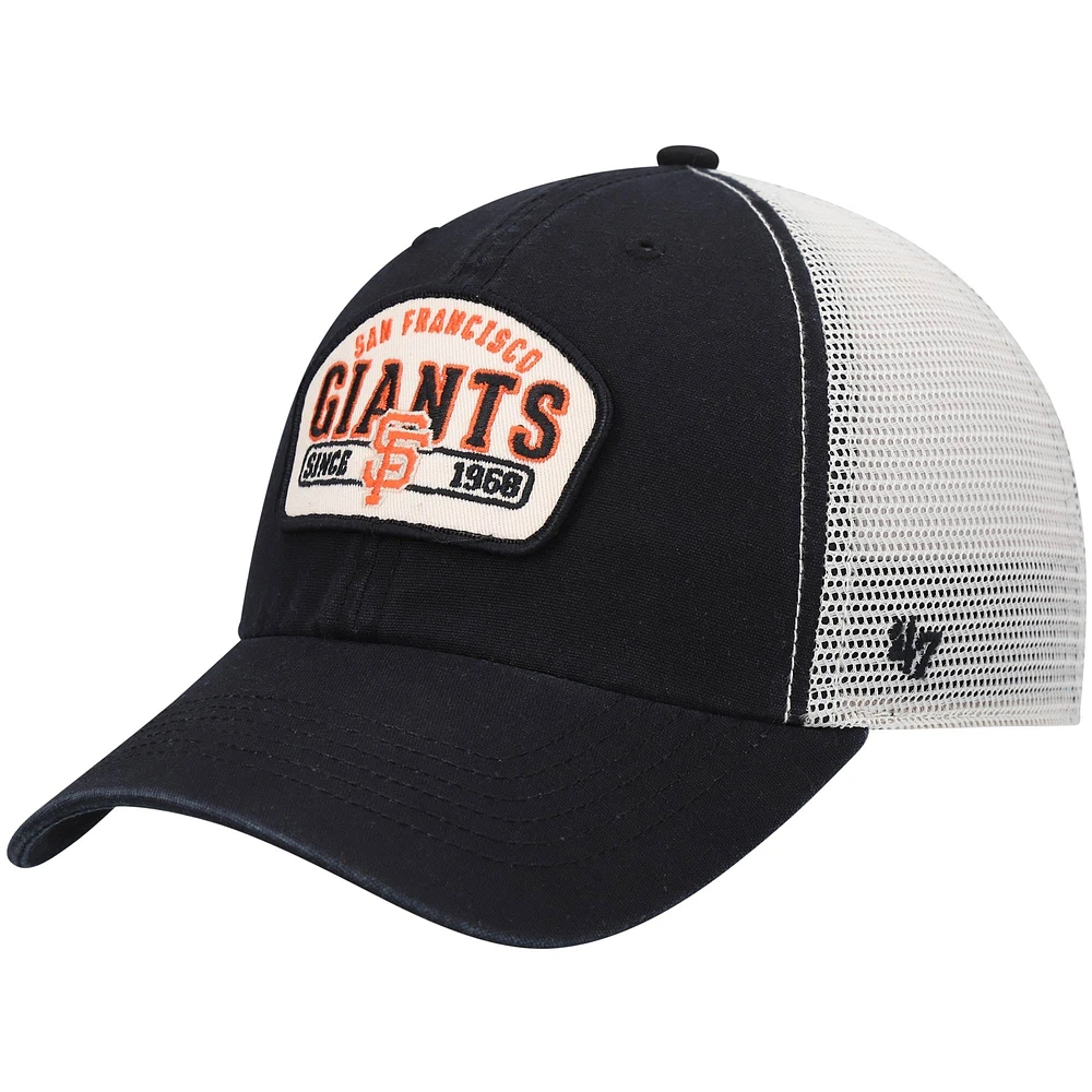 Casquette Snapback San Francisco Giants Penwald Clean Up '47 noire pour homme