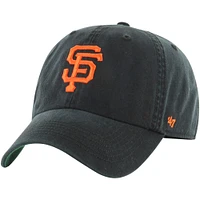 Men's '47 Black San Francisco Giants Sure Shot Classic Franchise Fitted Hat