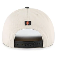 Men's '47 Cream/Black San Francisco Giants Fiji Rope Hitch Adjustable Hat