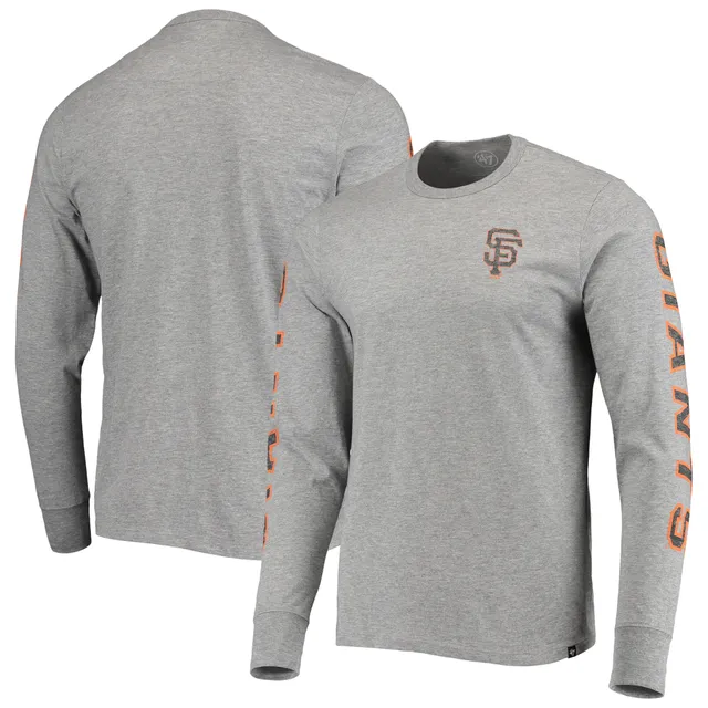 Lids San Francisco 49ers '47 Dozer Franklin Long Sleeve T-Shirt - Heathered  Gray