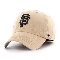 Men's '47 Khaki San Francisco Giants Dusted Franchise Fitted Hat