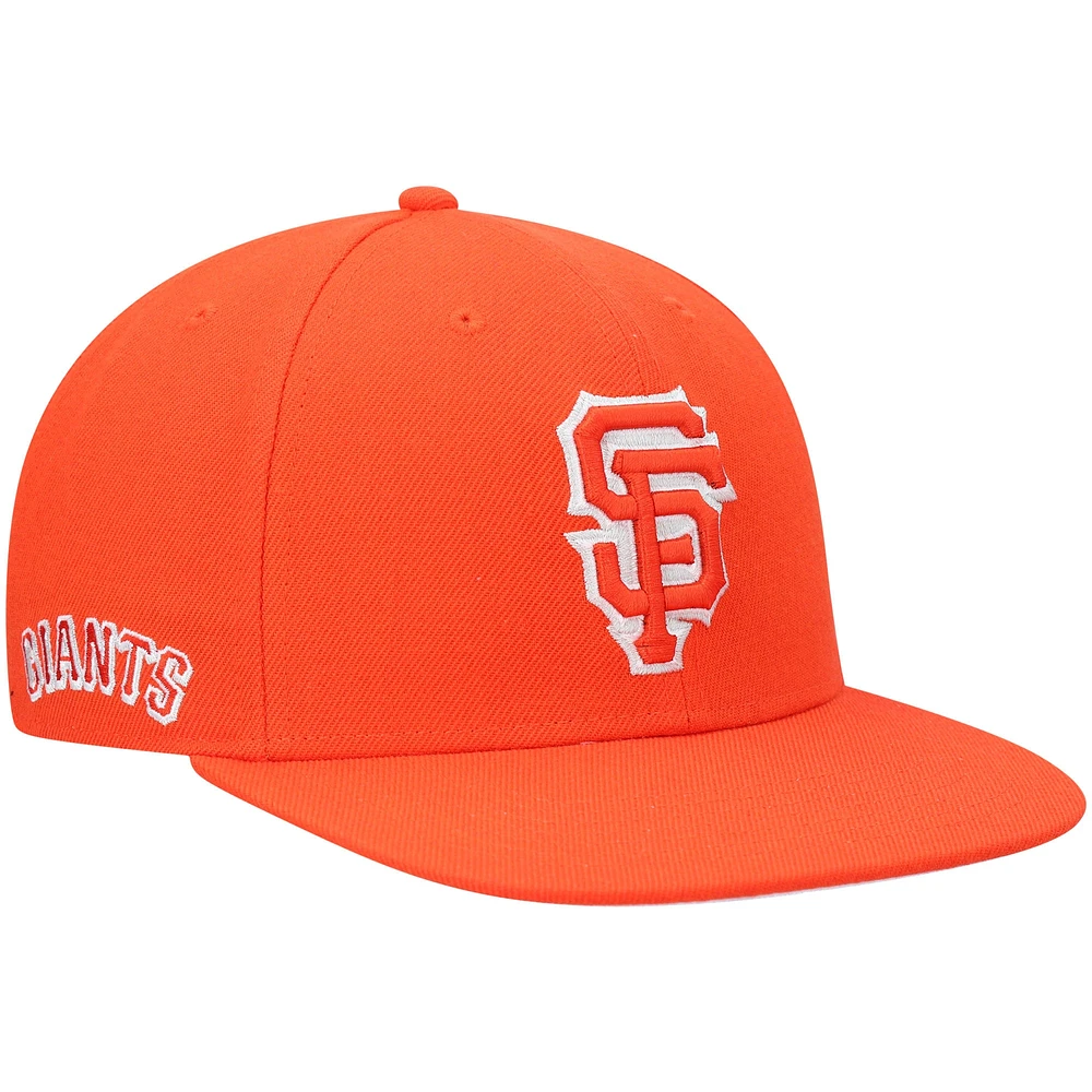 Casquette '47 San Francisco Giants 2021 City Connect Captain Snapback orange pour homme