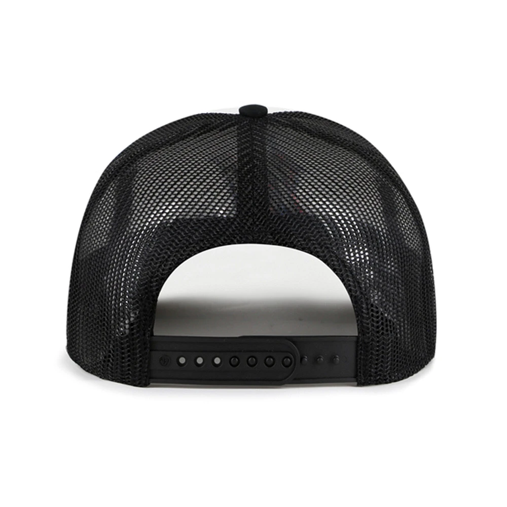 Casquette ajustable Trucker Freshman '47 blanche/noire pour homme des Giants de San Francisco