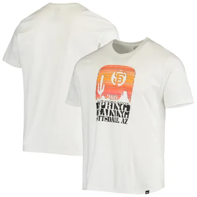 San Francisco Giants '47 Women's Spring Training Fade V-Neck T-Shirt -  Heathered Gray