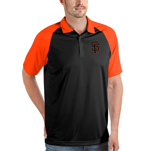 Women's Antigua Orange San Francisco Giants Compass Polo