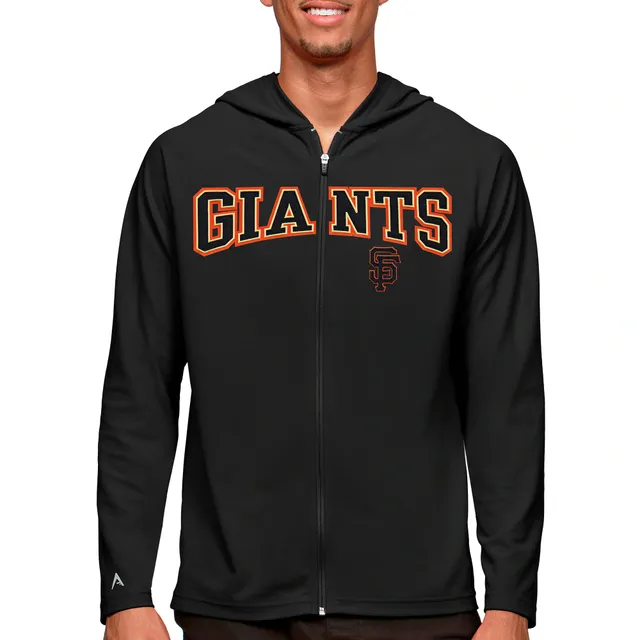 Nike San Francisco Giants Full Zip Classic Hoodie in Black