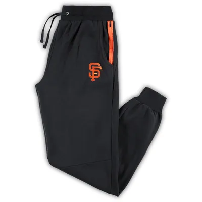 San Francisco Giants Big & Tall Jogger Pants - Black