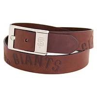 Ceinture homme marron San Francisco Giants Brandish en cuir