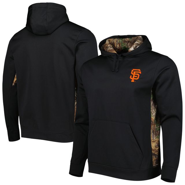 Chandail à capuchon Dunbrooke Rangers San Francisco Giants noir/camouflage pour homme