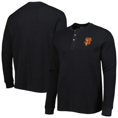 Men's Dunbrooke San Francisco Giants Black Maverick Long Sleeve T-Shirt