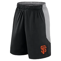 Short Go Hard Fanatics pour hommes, noir/gris, San Francisco Giants